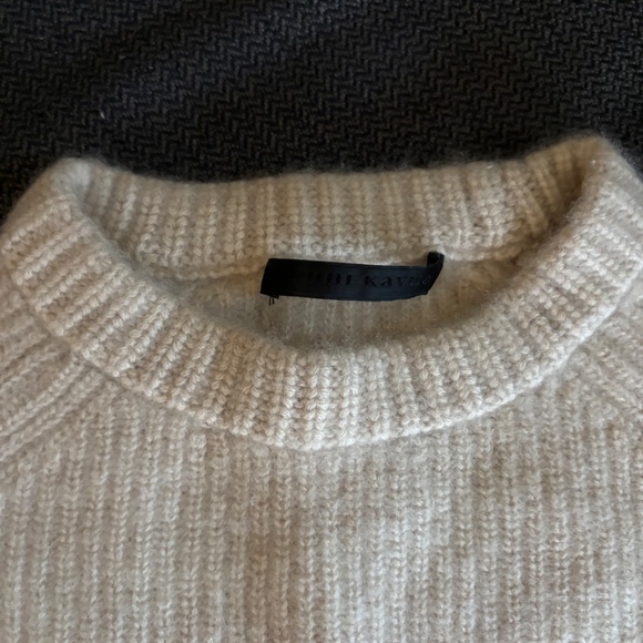 Jenni Kayne cashmere fisherman sweater - READ DESCRIPTION - Picture 2 of 7